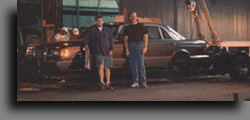 Richard Cory and Doug Calli, with the Car Gimbal